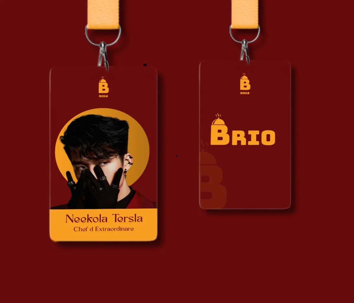 Brio staff ID cards